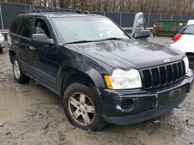 1J8GR48K25C541339 - 2005 JEEP GRAND CHER BLACK photo 1