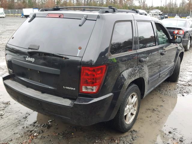 1J8GR48K25C541339 - 2005 JEEP GRAND CHER BLACK photo 4