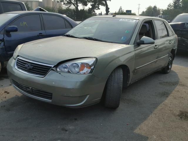 1G1ZU63846F141071 - 2006 CHEVROLET MALIBU MAX GREEN photo 2