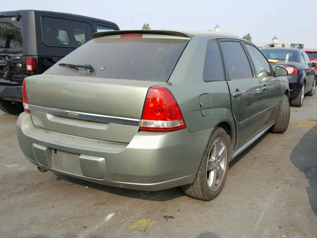 1G1ZU63846F141071 - 2006 CHEVROLET MALIBU MAX GREEN photo 4