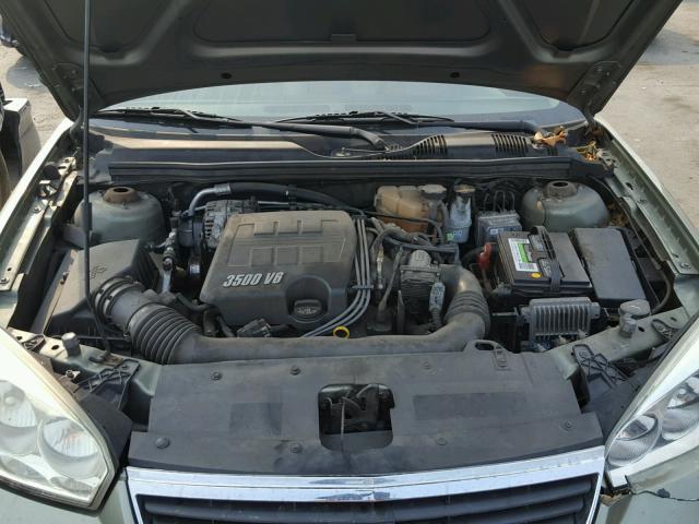 1G1ZU63846F141071 - 2006 CHEVROLET MALIBU MAX GREEN photo 7