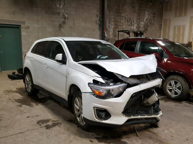 4A4AP3AW3FE061643 - 2015 MITSUBISHI OUTLANDER WHITE photo 1