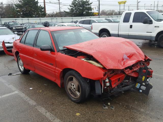 1G2NW52T5WC765810 - 1998 PONTIAC GRAND AM G RED photo 1