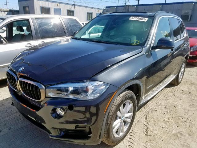 5UXKR2C55E0H31212 - 2014 BMW X5 SDRIVE3 GRAY photo 2