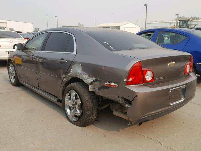 1G1ZC5EB6AF220417 - 2010 CHEVROLET MALIBU 1LT TAN photo 3