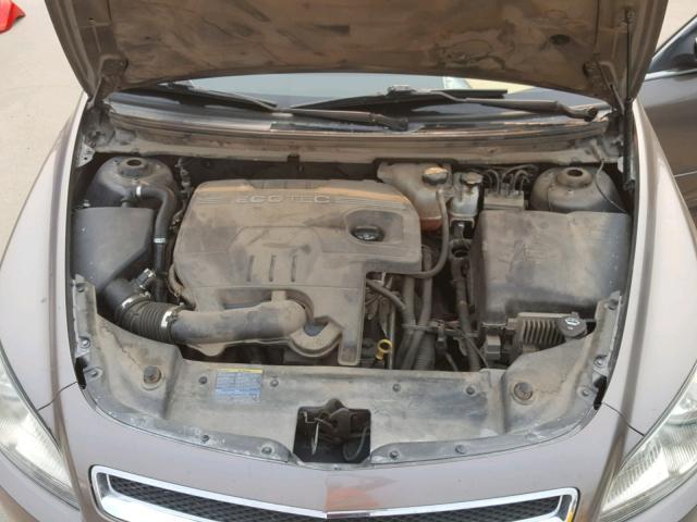 1G1ZC5EB6AF220417 - 2010 CHEVROLET MALIBU 1LT TAN photo 7