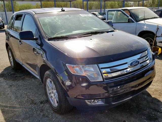 2FMDK38C47BB68479 - 2007 FORD EDGE SEL PURPLE photo 1