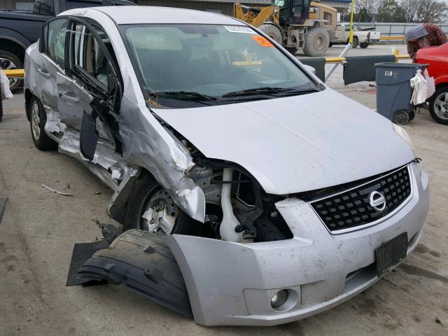 3N1AB61E28L673935 - 2008 NISSAN SENTRA 2.0 SILVER photo 1