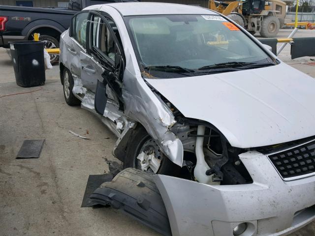 3N1AB61E28L673935 - 2008 NISSAN SENTRA 2.0 SILVER photo 9