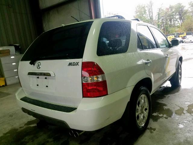 2HNYD18682H506805 - 2002 ACURA MDX TOURIN WHITE photo 4