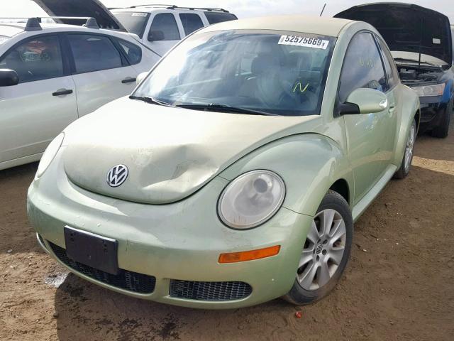 3VWPW31C68M520538 - 2008 VOLKSWAGEN NEW BEETLE 绿色 照片 2
