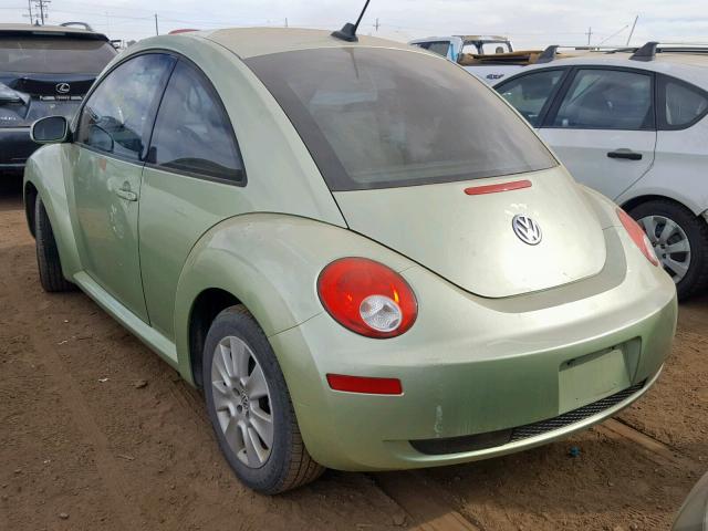 3VWPW31C68M520538 - 2008 VOLKSWAGEN NEW BEETLE 绿色 照片 3