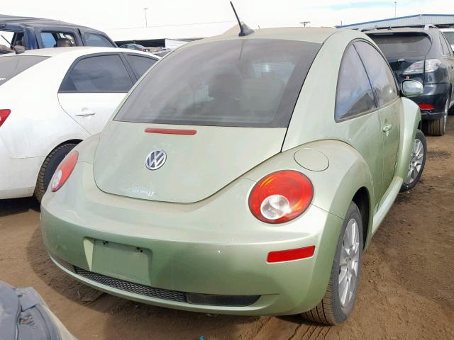 3VWPW31C68M520538 - 2008 VOLKSWAGEN NEW BEETLE 绿色 照片 4