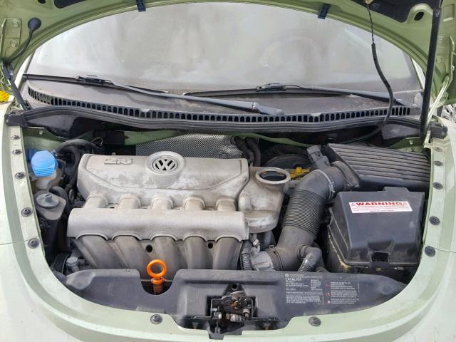 3VWPW31C68M520538 - 2008 VOLKSWAGEN NEW BEETLE 绿色 照片 7
