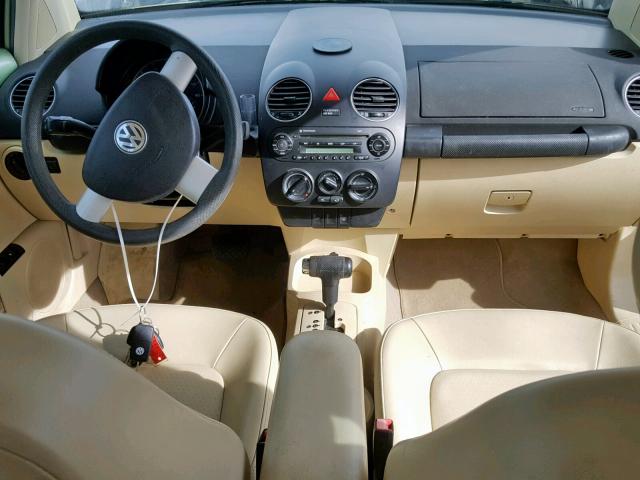 3VWPW31C68M520538 - 2008 VOLKSWAGEN NEW BEETLE 绿色 照片 9