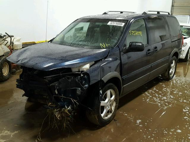 1GMDV33L16D212607 - 2006 PONTIAC MONTANA SV BLUE photo 2