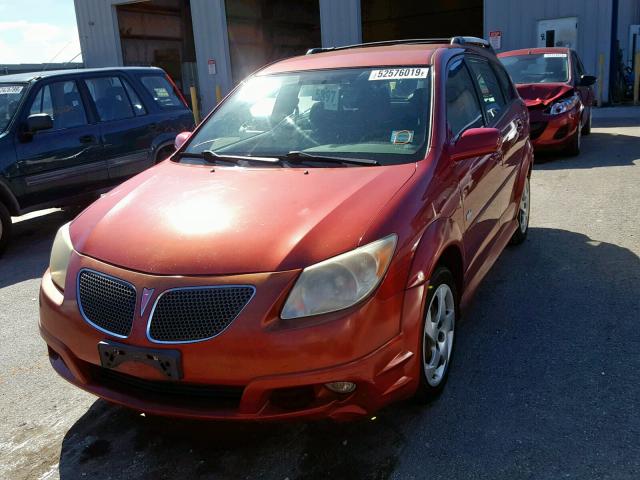 5Y2SL65836Z400558 - 2006 PONTIAC VIBE RED photo 2