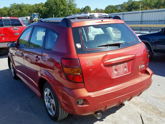 5Y2SL65836Z400558 - 2006 PONTIAC VIBE RED photo 3