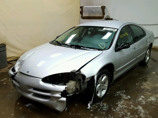 2B3HD46R64H678548 - 2004 DODGE INTREPID S SILVER photo 2