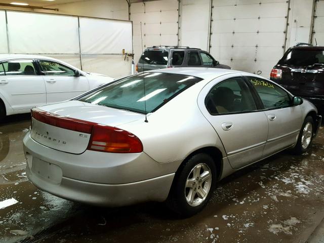 2B3HD46R64H678548 - 2004 DODGE INTREPID S SILVER photo 4