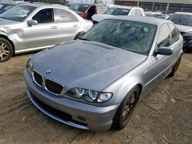 WBAEV53424KM05545 - 2004 BMW 330 I SILVER photo 2