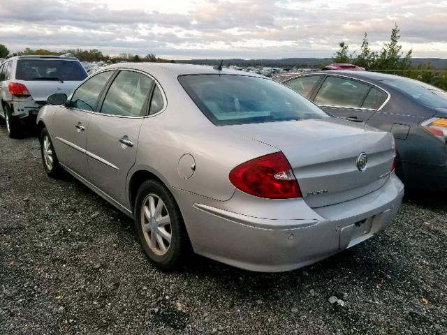 2G4WD582061127874 - 2006 BUICK LACROSSE C SILVER photo 3