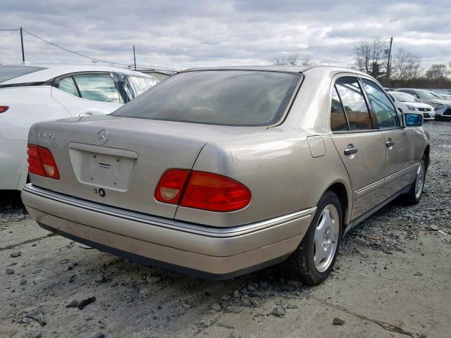 WDBJF72F3VA474375 - 1997 MERCEDES-BENZ E 420 BEIGE photo 4