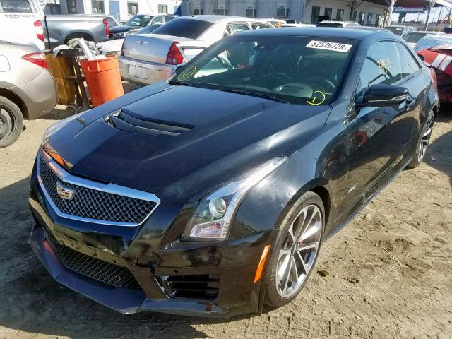 1G6AN1RY7G0100453 - 2016 CADILLAC ATS-V BLACK photo 2