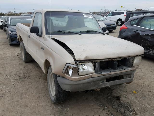 1FTCR10A1TPB37168 - 1996 FORD RANGER GOLD photo 1