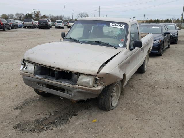 1FTCR10A1TPB37168 - 1996 FORD RANGER GOLD photo 2