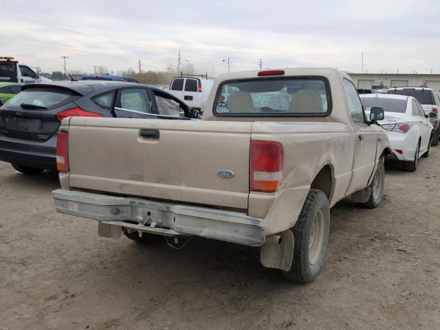 1FTCR10A1TPB37168 - 1996 FORD RANGER GOLD photo 4