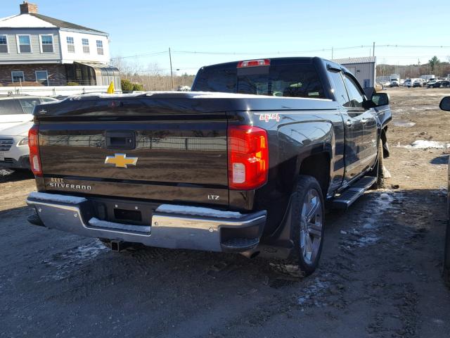 1GCVKSEC7GZ176645 - 2016 CHEVROLET SILVERADO BLACK photo 4