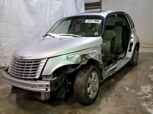 3C8FY68BX5T529864 - 2005 CHRYSLER PT CRUISER GRAY photo 2