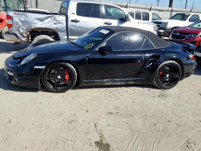 WP0CD29948S788148 - 2008 PORSCHE 911 TURBO BLACK photo 9