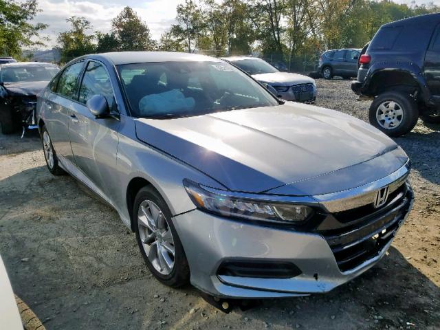 1HGCV1F10JA138557 - 2018 HONDA ACCORD LX SILVER photo 1