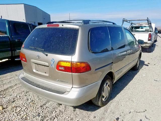 4T3ZF13C1YU252672 - 2000 TOYOTA SIENNA LE TAN photo 4