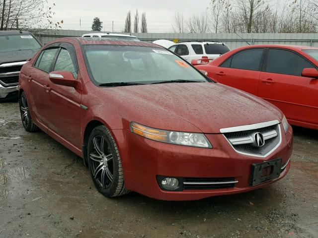 19UUA66257A020860 - 2007 ACURA TL RED photo 1