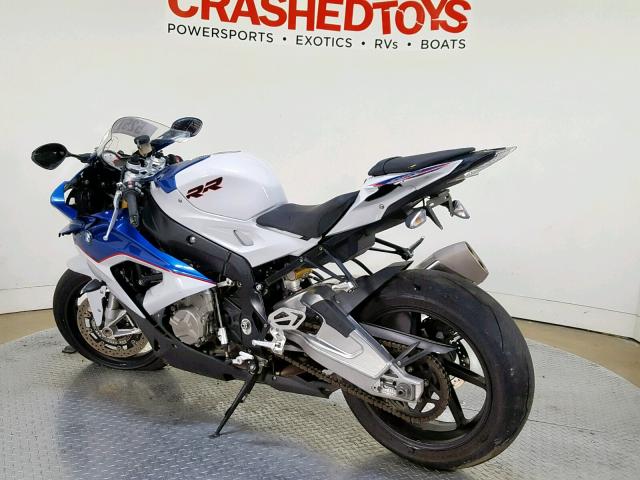 WB10D2102FZ351833 - 2015 BMW S 1000 RR TWO TONE photo 6