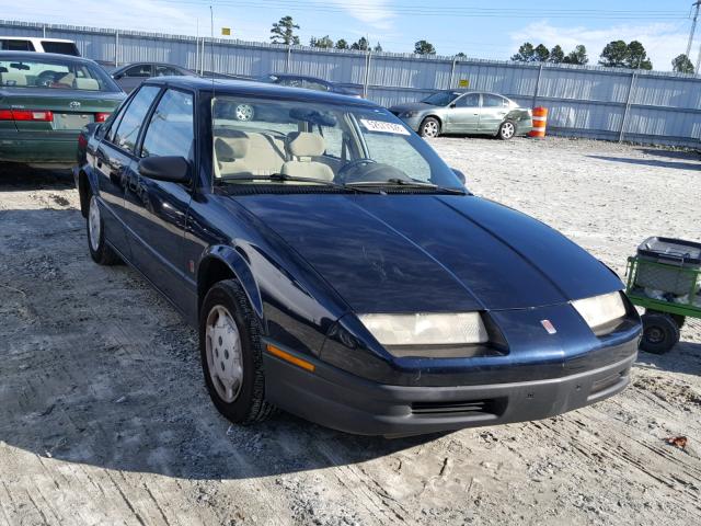 1G8ZH5284SZ121557 - 1995 SATURN SL1 BLUE photo 1