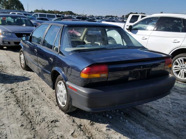 1G8ZH5284SZ121557 - 1995 SATURN SL1 BLUE photo 3