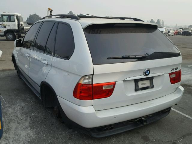 5UXFB53526LV23860 - 2006 BMW X5 4.4I WHITE photo 3