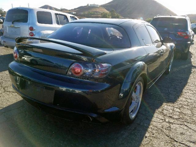 JM1FE17N340117340 - 2004 MAZDA RX8 BLUE photo 4