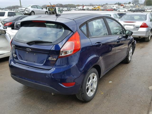 3FADP4EJ1GM184531 - 2016 FORD FIESTA SE BLUE photo 4