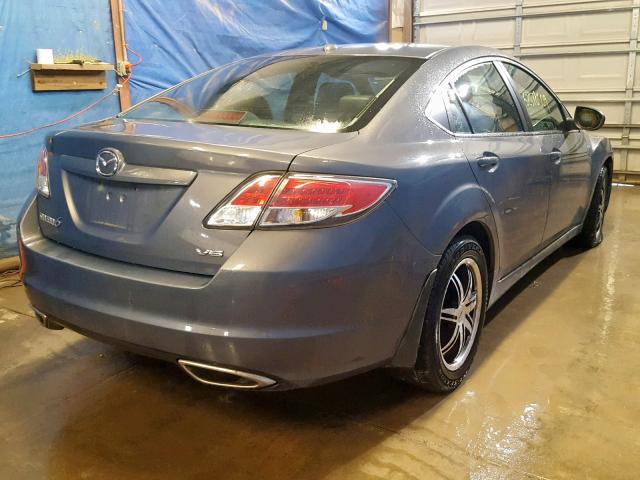 1YVHP82B695M34140 - 2009 MAZDA 6 S BLUE photo 4