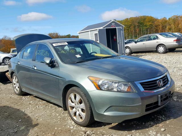 1HGCP26879A032664 - 2009 HONDA ACCORD EXL GREEN photo 1