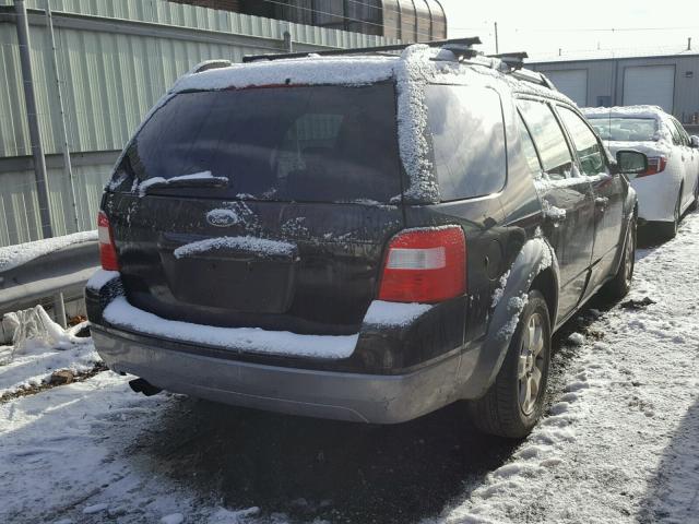 1FMDK02147GA36823 - 2007 FORD FREESTYLE BLACK photo 4