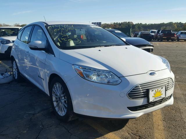 1FADP3R45EL114401 - 2014 FORD FOCUS BEV WHITE photo 1