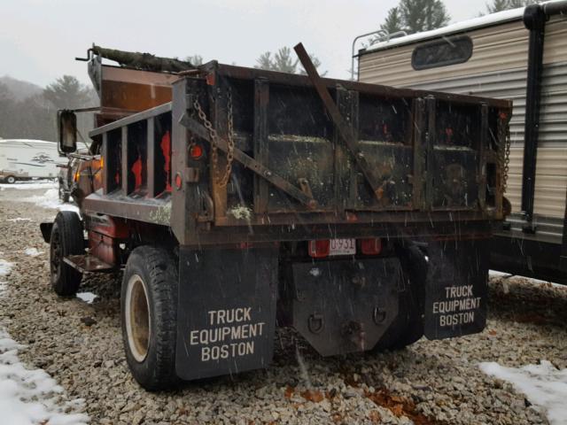 1FDNF60H9JVA33821 - 1988 FORD F600 RED photo 3