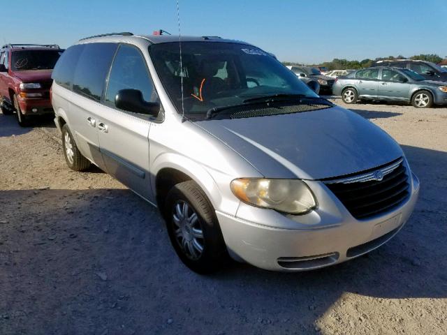 2A4GP54L66R877130 - 2006 CHRYSLER TOWN & COU SILVER photo 1