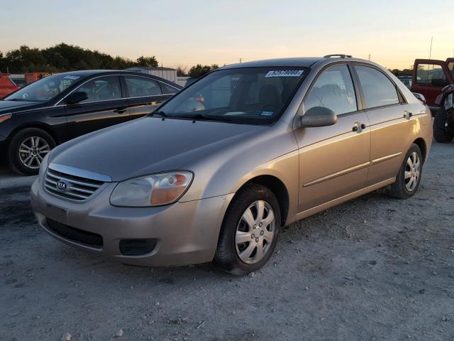 KNAFE121775465957 - 2007 KIA SPECTRA EX BEIGE photo 2